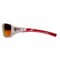Pyramex Velar, Safety Glasses, Sky Red Mirror Lens, Red/White Frame SWR10455D - alternate 2